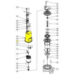 Barnes Pumps 114492 HOUSING,MOTOR,CI,1-CORD