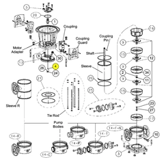 Goulds 13L108 SEAL WASHER 3/4SV BX/20