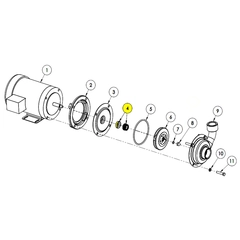 1640-162-98 - AMT Shaft Seal Assembly 547, 548 & 549 Pumps
