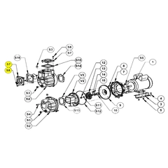1A41-050-95 AMT Pump Repair Part IPT Flange Kit