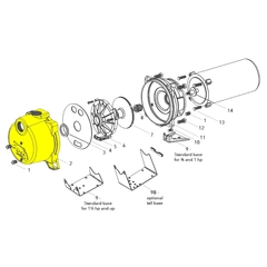 Goulds Pump Part 1K324 CASING