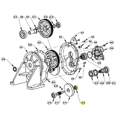 3354-192-00 - AMT Ball Bearing Gearbox Part