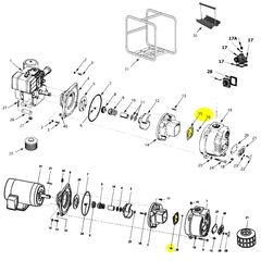 3590-070-90 - AMT Flapper Valve Assembly Pump Part