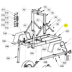 5585-100-90 - AMT Frame Kit 6" Trash Pumps