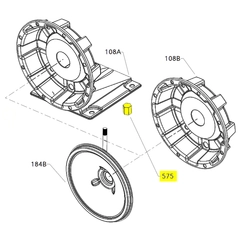 Goulds Pump Part 6K150 PIPE CAP