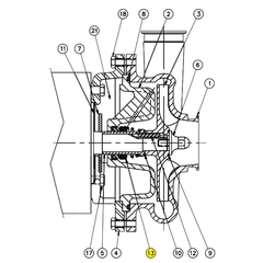 GS8109750 AMPCO Sanitary Pump Repair Part