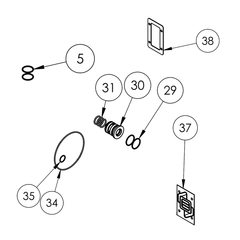 FTI Air 109706 AODD Diaphragm Pump Kits by Finish Thompson