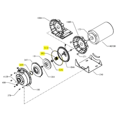 Goulds RPKNPE-5 REPAIR SEAL KIT 1,2,3ST 10K81