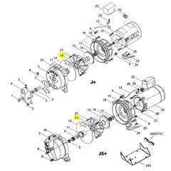 Goulds Pump Part 3K68 GUIDEVANE