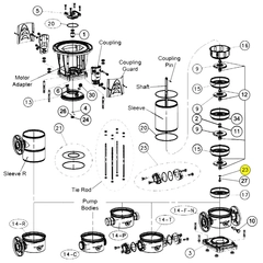 Goulds 13L105 IMPELLER WASHER 1&2 SV