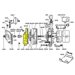 Goulds Pump Part 1K201 CASING (4 BOLT)-HSJ