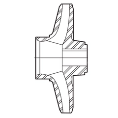 Goulds Pump Part 2K119 IMPELLER-5 15/16 INCH 3656S