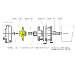Goulds 2K301 IMPELLER-7 INCH 3657