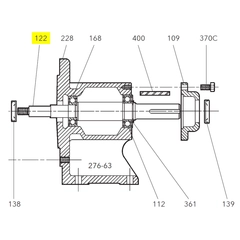 Goulds 4K377 SHAFT-NPE-F