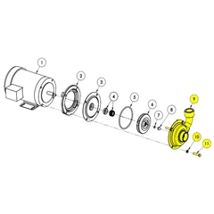 5480-001-98 - AMT Casing Kit 5481-98, 5483-98, 5485-98 & 5487-98 Pumps