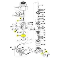 5900-300-90 - AMT Seal Kit Multistage Pump Parts