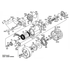 IFS BJM Item 202182 Pump Housing Parts For KZN37F Pumps