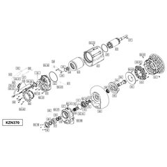IFS BJM Item 202278 Bearing Retainer Parts For KZN370 Pumps