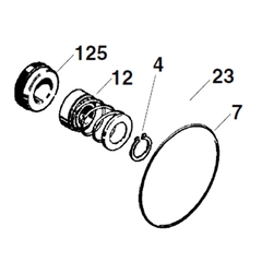 SKP3100 MTH Pumps Mechanical Seal/O-Ring Kit, Repair Part