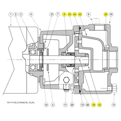 20522-5-MV Burks KIT REPAIR CS5MV