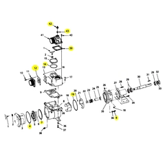 3100-301-92 - AMT Gasket Kit Male Flange 3100-99