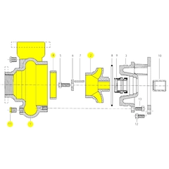 Goulds 52BFK1 & Pump Repair Parts