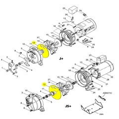 Goulds 5K557 Pump Repair Parts, Diaphragm
