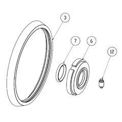 KIT#1-C114-S AMPCO Sanitary Pump Repair Part