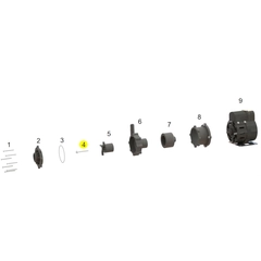 CERAMIC - WASHER & SHAFT, PM1000 Koolair Pump Repair Parts
