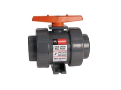 Hayward TB2300S, 3" CPVC True Union Ball Valve w/FPM o-rings; socket end connections