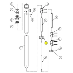 M100073-1 Finish Thompson FTI Spare Part Bearing