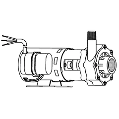0145-0075-0100, AC-4C-MD March Series 4 Chemical Pump