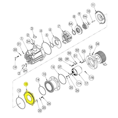 106246-1 FTI Clamp Ring SP10 Pump Part