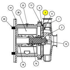 114D-11-316 AMPCO Sanitary Pump Repair Part