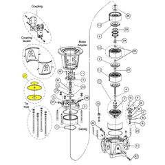 Goulds Pump Part 5K374 O-RING KIT, EPDM 33SV