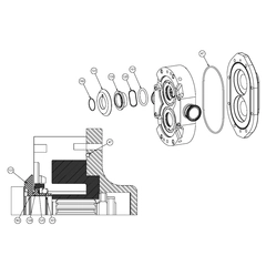 P1GS015000-E AMPCO Sanitary Pump Repair Part