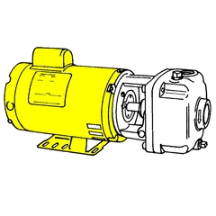 09824F Burks 1.5HP, 3500, TRI, TFC