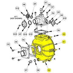 2MPX-001-96 - AMT IPT 2MP Series Casing Kit