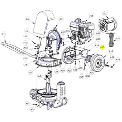 AMT Part 3354-109-00, WHEEL BRACKET