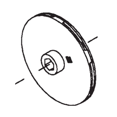 Goulds Pump Part 7K19 IMPELLER-BOX OF 3-25EL B10278