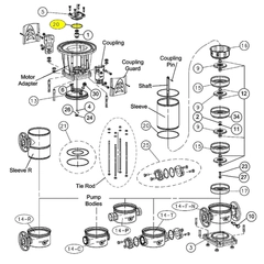 Goulds 5K512 ORING SV1-22