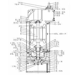 BJM Item 205280 Mechanical Seal Parts For KHD750 Pumps