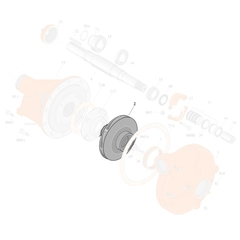 Berkeley Pump Repair Part L03115 Impeller 13.50"