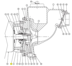 SX8104421 AMPCO Sanitary Pump Repair Part